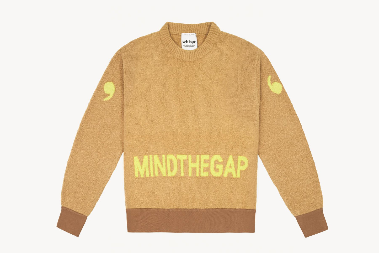 Maglia in caldo fiocco di cotone bio MIND THE GAP