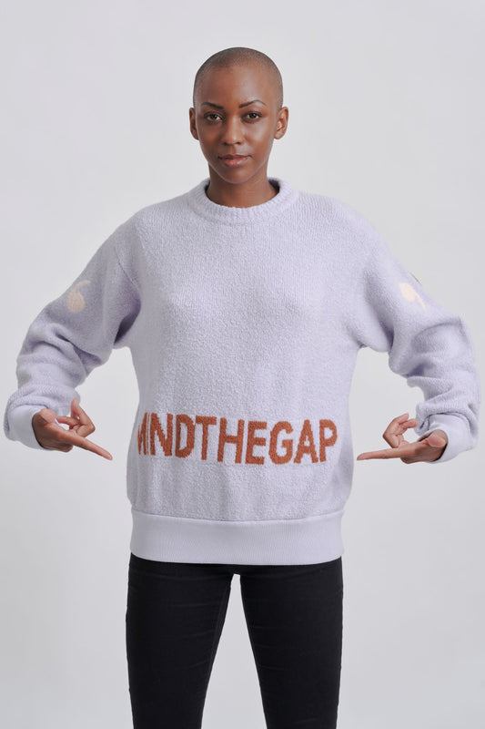 Maglia in caldo fiocco di cotone bio MIND THE GAP